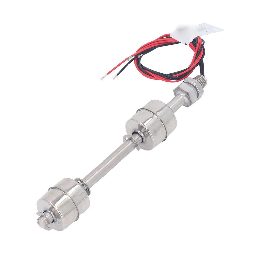 Поплавковый датчик уровня воды 150 мм из нержавеющей стали с высокой чувствительностью, двойной шарик для измерения уровня жидкости в воде