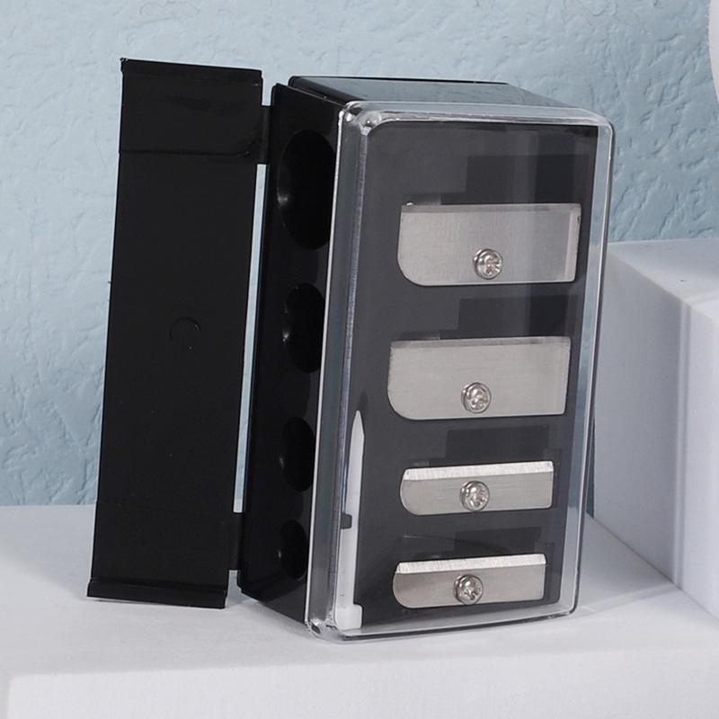 4 отверстия точная помада косметический карандаш точилка для бровей подводка для губ карандаш для глаз девушки подарок школьные принадлежности