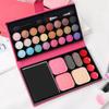 Makeup Box  Pearlescent Blush  Red Lips  Mud Eyebrows  Powder Compact  Eyeshadow Palette  Stage Performance on Children's Day