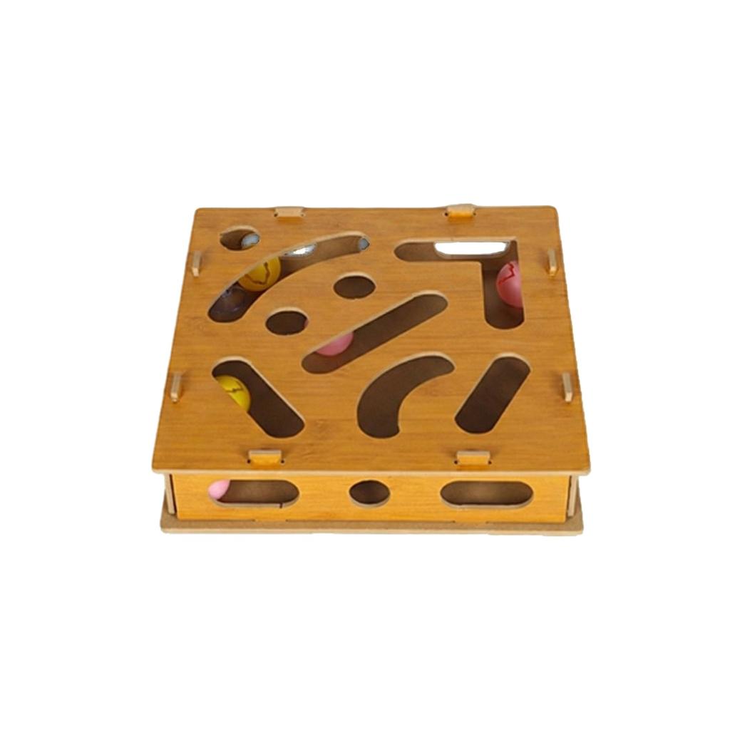 Cat's Self Pleasure Soothing Tool, Pet Puzzle Digging Toy Game, Maze Box