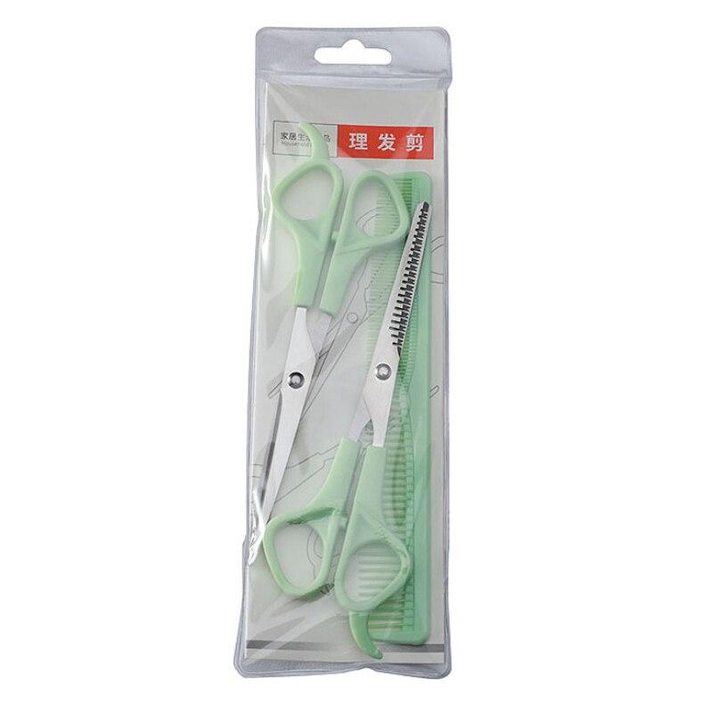 3Pcs/set Hairdressing Scissors Thinning Shears Hair Cutting Barber Scissors Flat Tooth Comb Set Salon Hair Styling Tools