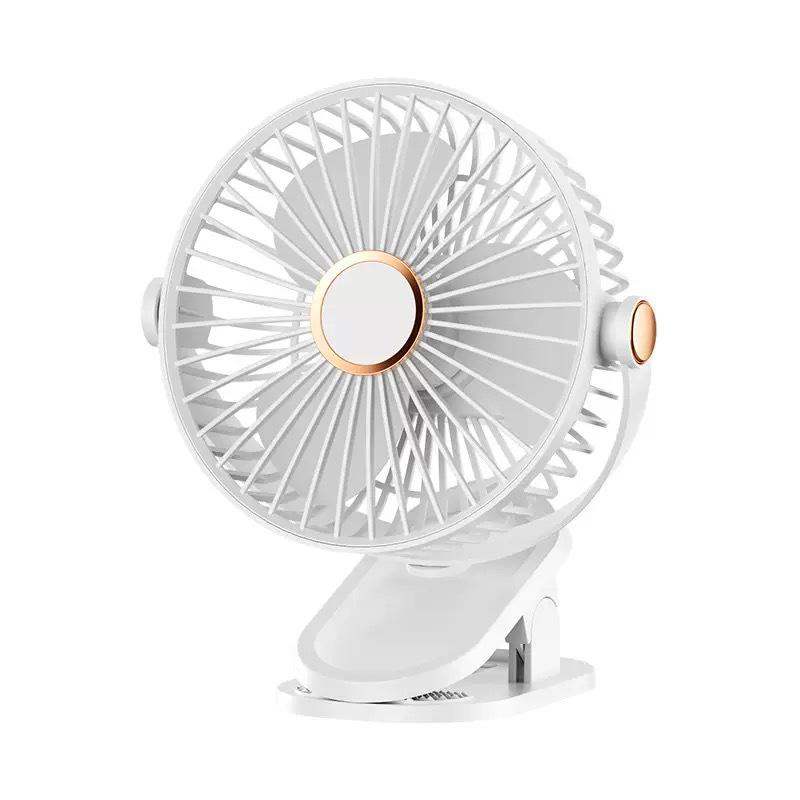 Rechargeable High-Speed Handheld Fan with Digital Display