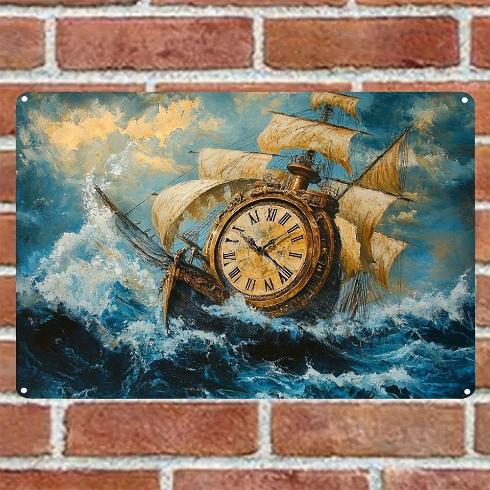 Металлическая табличка Декор стены 20x30 см Винтажное искусство Украшение дома