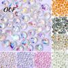 Necklaces Bracelets Beads 50Pcs 10x8mm Faceted Teardrop Glass Beads, Top Drilled Water Drop DIY Crafts Transparent Loose for Jewelry Bracelet Necklace