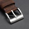 Vintage Genuine Leather Strap Universal Soft Quick Release Retro Crazy Horse Cowhide Watchband 18/19/20/21/22/24mm Men Wristband