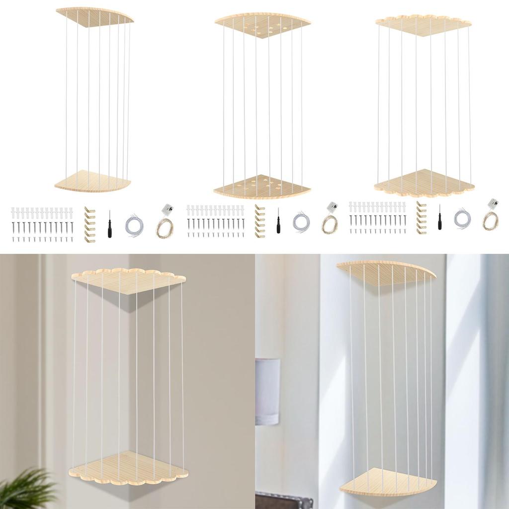 Stuffed Animal Toy Organizer Wall Hanging Storage for Living Room Playroom