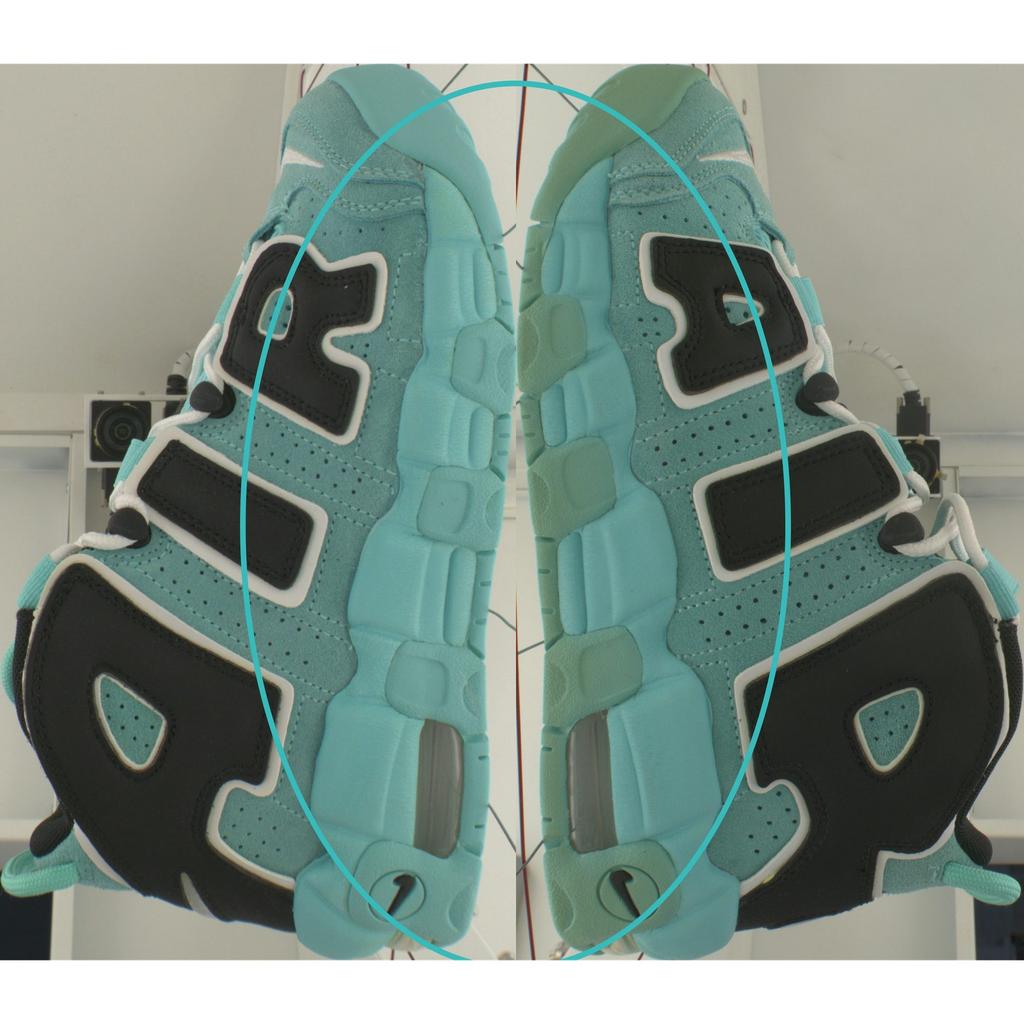 Pre-owned NikeAir More Uptempo GS 415082-403-P26095662748175