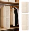 Сумки для одежды для хранения в шкафу Большой складной контейнер с несколькими отделениями Сумка для шкафа для простыней Одежды Организация кровати Платье