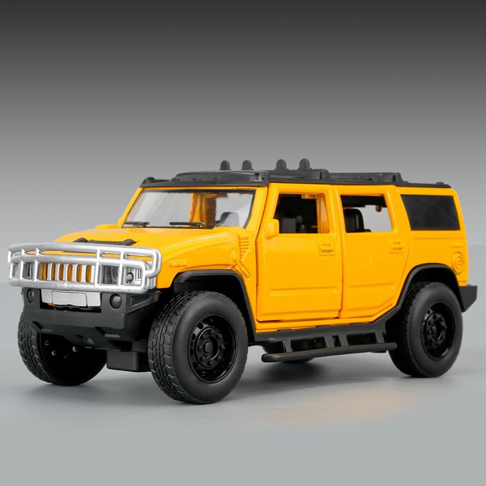 1:32 Hummer H2 Внедорожник SUV Металлический Литой Модель Автомобиля Высокая Симуляция Коллекция Домашние Модные Украшения Коллекция Хобби Подарок