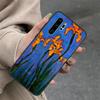 Чехол-картина 'Ирисы' для Huawei Nova 9 SE 10 5T 11i 8i 7i 3i Y61 Y91 Y60 Y70 Y90 P20 P40 Lite P30 Pro