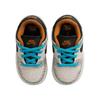 Nike Dunk Low Pro SB TD Electric Pack Baby Sneakers Cream Phantom Black HF7840-001