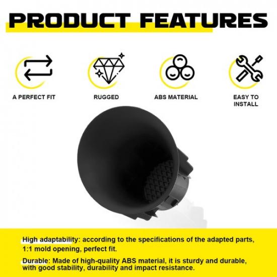 For 2005-2011 Toyota Tacoma X-Runner Front Fog Light Bezel Trim Black Cover 2PCS