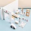 Children's Wooden Simulation Play House Toy Set Hospital Role Play Doctor Kindergarten Early Education Parent-child Interaction