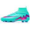 2025 new football shoes long broken nails high top men's and women's youth sports training shoes fashion non-slip