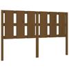 Bed Headboard Honey Brown 155.5 x 4 x 100 cm Solid Pine Wood
