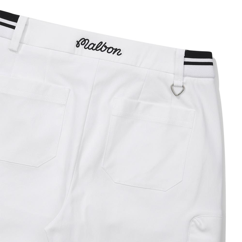 MALBON GOLF Cargo Jogger Pants White (Woman)