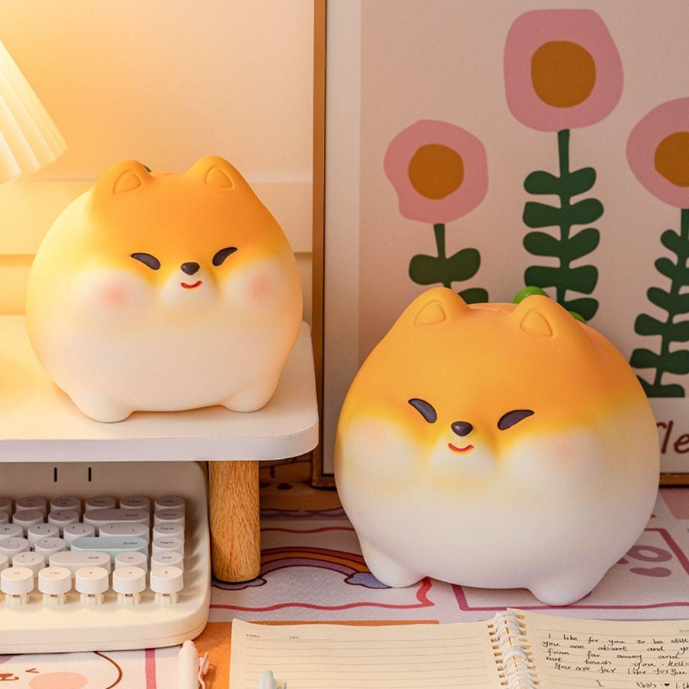 Resistant Fall Cartoon Dog Money Box Large Capacity Money Boxes Piggy Bank  Home Decoration