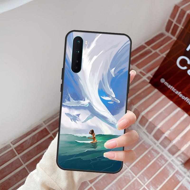 Surfing Art Surf Girl Case For OnePlus Nord 5 CE 2 3 4 Lite N20 N30 OnePlus 15 13 12 11 10R 13R 10T 13T 12R Cover