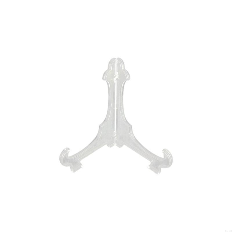 62KD 10pcs Foldable Triangle Display Stand Multifunction Plate Photo Card Book