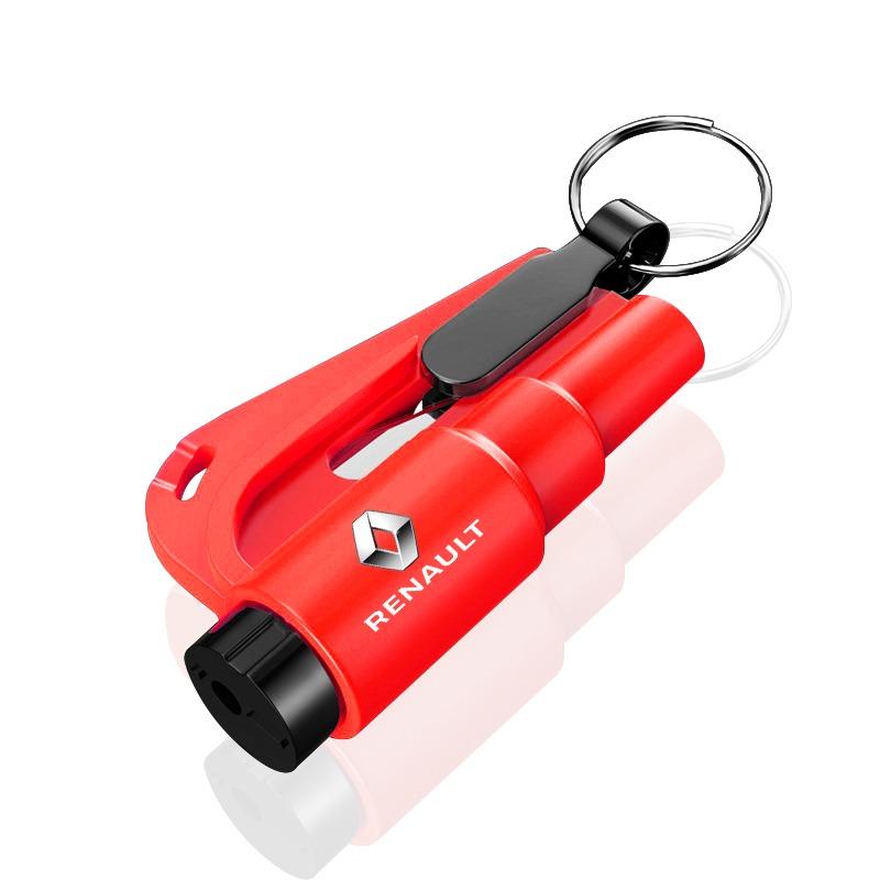 Молоток безопасности 3-в-1 для автомобиля, Автомобильный аварийный стеклобой, Автомобильный инструмент для Renault Dacia Captur Megane 1 2 3 4 CC Laguna 2 3 Coupe Koleos Kadjar