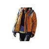 Adidas Waterproof Windproof Breathable Outdoor Sports Hooded Jacket Men Jackets Wheat-Brown GU0947