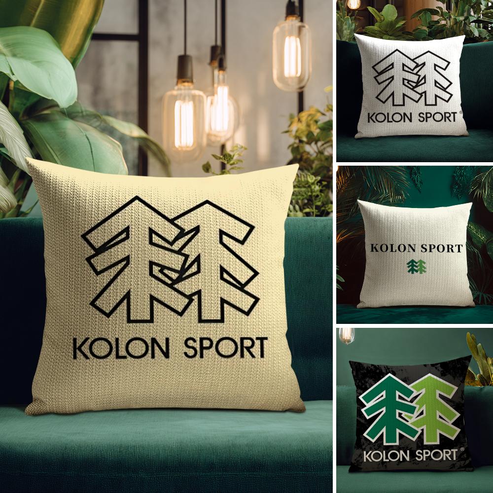 Роскошная наволочка K-Kolons S-Sport из натурального льна, органической ткани, с двусторонней печатью, дышащая, идеально подходит для домашнего декора