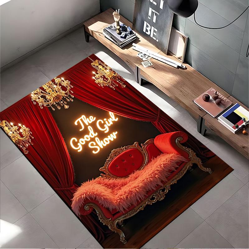 The Good Girl Show Carpet suitable as a non-slip mat for the living room or bedroom sofa