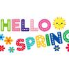 9 Sheets Hello Spring Window Clings Floral Gnome Butterfly Birds Bees Glass Stickers Reusable Static PVC Decals for Home Classroom Office Decor