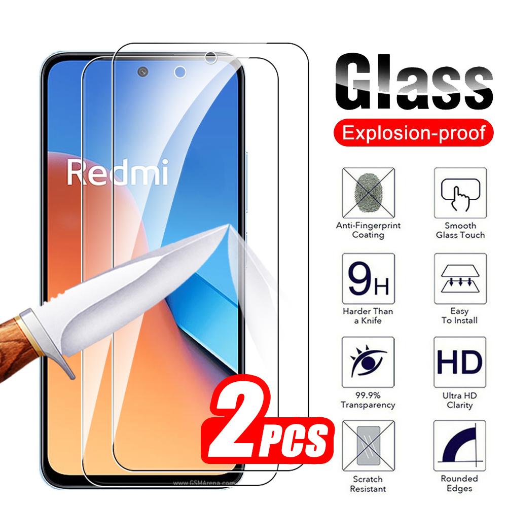2 шт. закаленное стекло для Xiaomi Redmi 12 защитное стекло Redmi12 протектор экрана Readmi Redme 12 Redmy12 4G защитная пленка