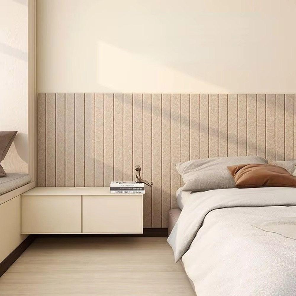 Вертикальная полосатая фетровая наклейка на стену, фотостена для украшения стен дома и детского сада