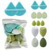 4/14Pcs Makeup Sponge Cosmetic Blender Beauty Egg Foundation Sponges Puff  Powder Puffs Make Up Accessories Women Makeup Tools