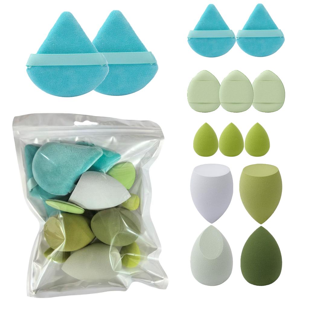 4/14Pcs Makeup Sponge Cosmetic Blender Beauty Egg Foundation Sponges Puff Powder Puffs Make Up Accessories Women Makeup Tools