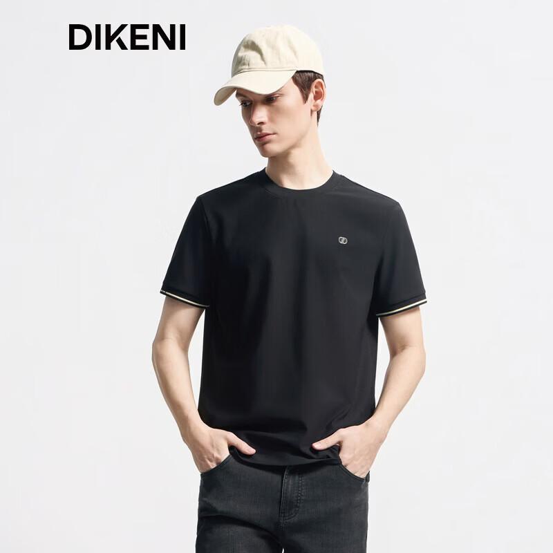 Мужская вафельная футболка DIKENI Tech Cool-Feel с цветовыми блоками