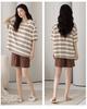 Pabonu pure cotton new striped summer thin style girls' short sleeved outerwear fd