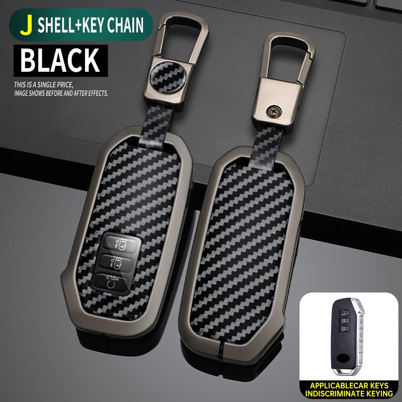 Чехол для ключа автомобиля из цинкового сплава + кожи с 7 кнопками для Kia 2025 Sportage 2025 Niro Hybrid 2025 Sorento MQ4 2025 EV6 GT-Line K8 V6