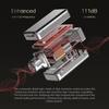 Hifi Kingdom ND-NICE Гибридный (1ДД+1БА) Проводные внутриканальные мониторы Черные с микрофоном