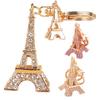 Брелок для ключей с двойной Эйфелевой башней, подвесной брелок для сумки