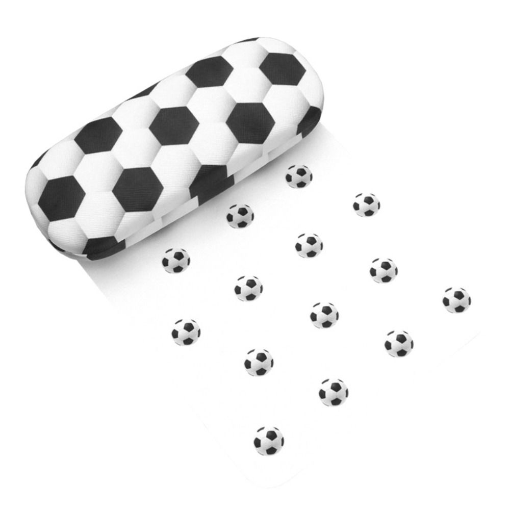 Чехол для очков из стеклоткани с рисунком баскетбола и футбола, коробка для хранения солнцезащитных очков, мужской