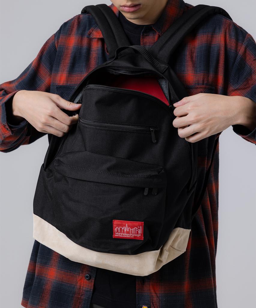 Manhattan Portage 1209 Рюкзак Big Apple M Черная Замша