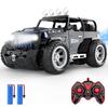 Масштабная радиоуправляемая машина Jeep RC с распылением, 70 минут светодиодной подсветки, идеальный подарок на поступление в детский сад и для учеников начальной школы, 1/16, внедорожная функция,