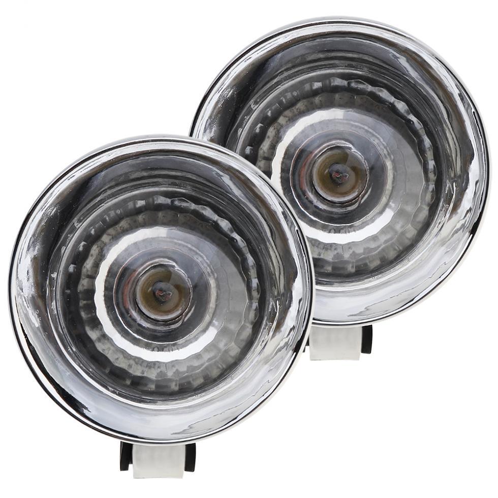 10 Вт 2 шт. универсальные фары для мотоциклов ретро противотуманные фары в стиле ретро вспомогательный свет