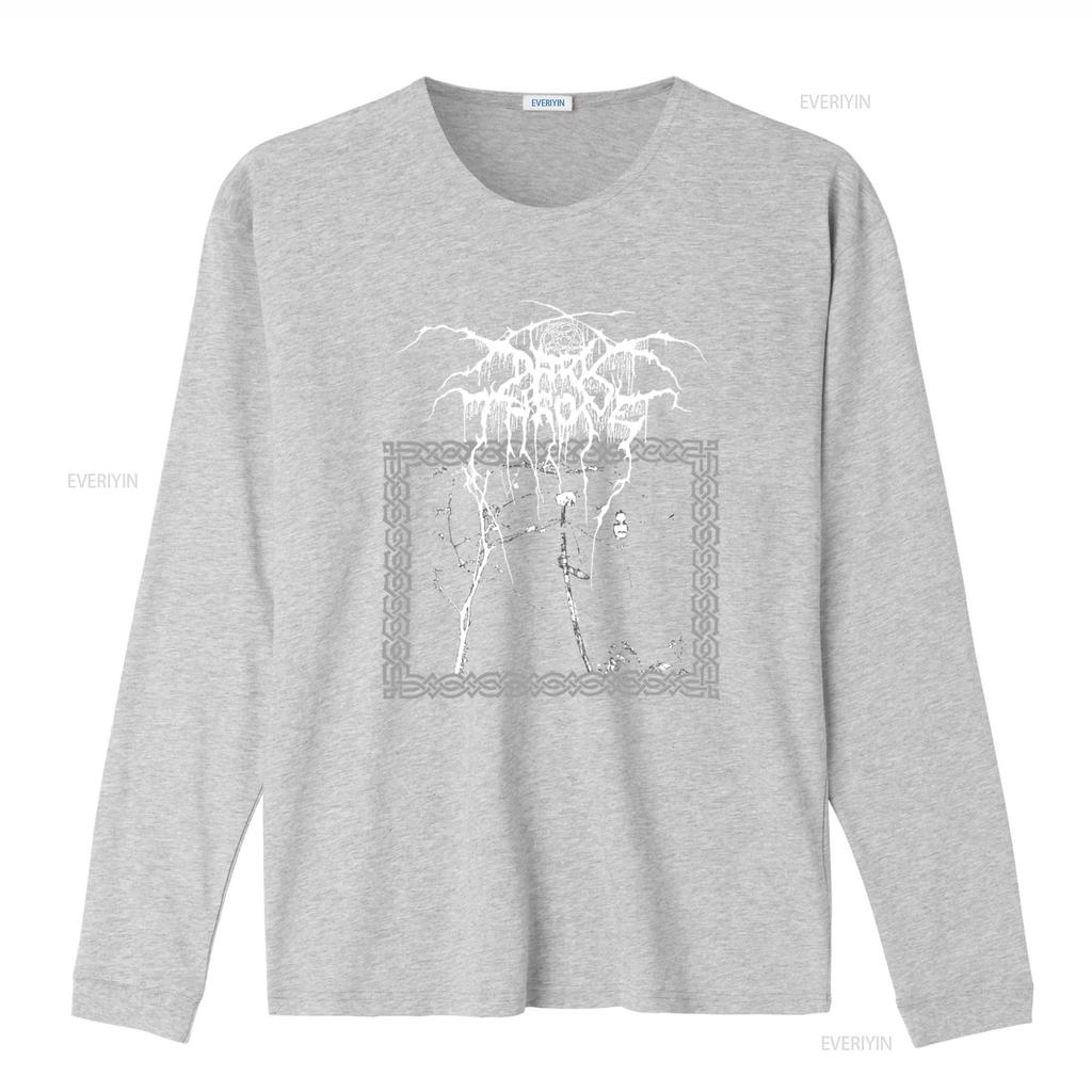 1993 DARKTHRONE TAAKEFERD 90-е Винтажная футболка Death Metal Редкий Размер XL винтаж Стирка Уличная одежда Графический Унисекс Дышащий