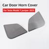 Крышка сигнала двери автомобиля для Tesla Model Y Juniper 2025 Защитная крышка Задний динамик багажника Звуковая рамка Аудиопанель Автоаксессуары