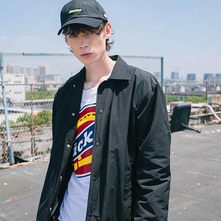 Dickies Куртки Мужские Черные Лацканы Утепленные DK008132BLK