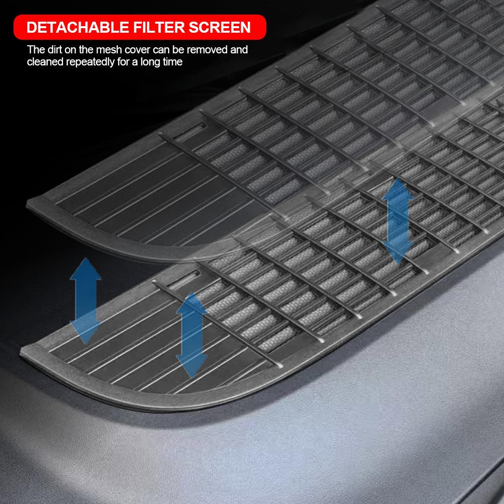 For Tesla Model Y Juniper 2025 Insect-proof Net Front Trunk Anti Insect Dust Proof Inner Vent Grille Air Inlet Protective Cover