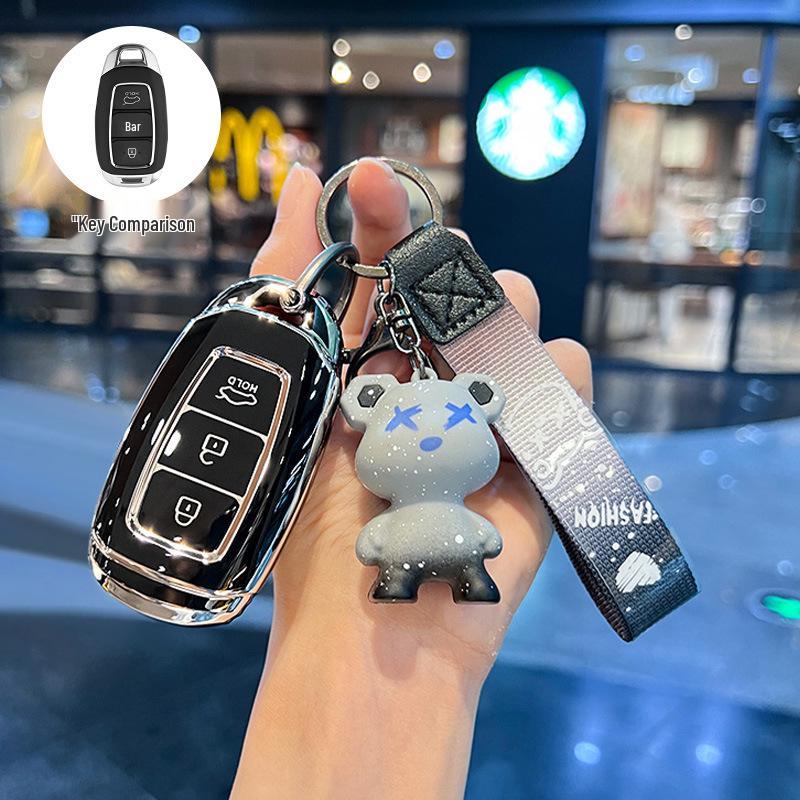 Современный чехол для ключа ix35, Elantra ix25: Компактная пряжка-защелка кузова автомобиля для моделей Elantra, Lingdong, Mingtu, Langdong и Verna