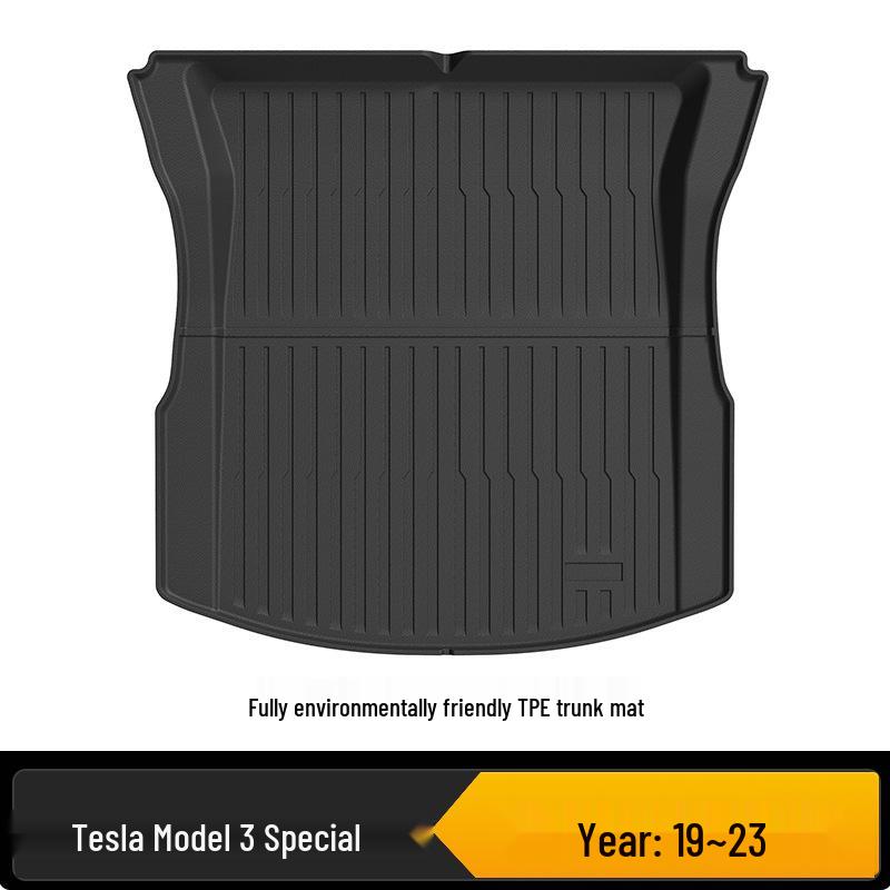 Всепогодные Эко-коврики из TPE для Tesla Model 3/Y (Обновленная модель) - Салон и Багажник