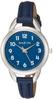 Аналоговые часы Amalfidia с водонепроницаемым кожаным ремешком, синий циферблат, синий [Arias] WW20024A-146 женские