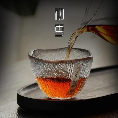 1 шт. 160 мл термостойкая стеклянная чашка для чая Rain Drop Cup прозрачное стекло для питья японский чайный набор кунг-фу бокал для вина