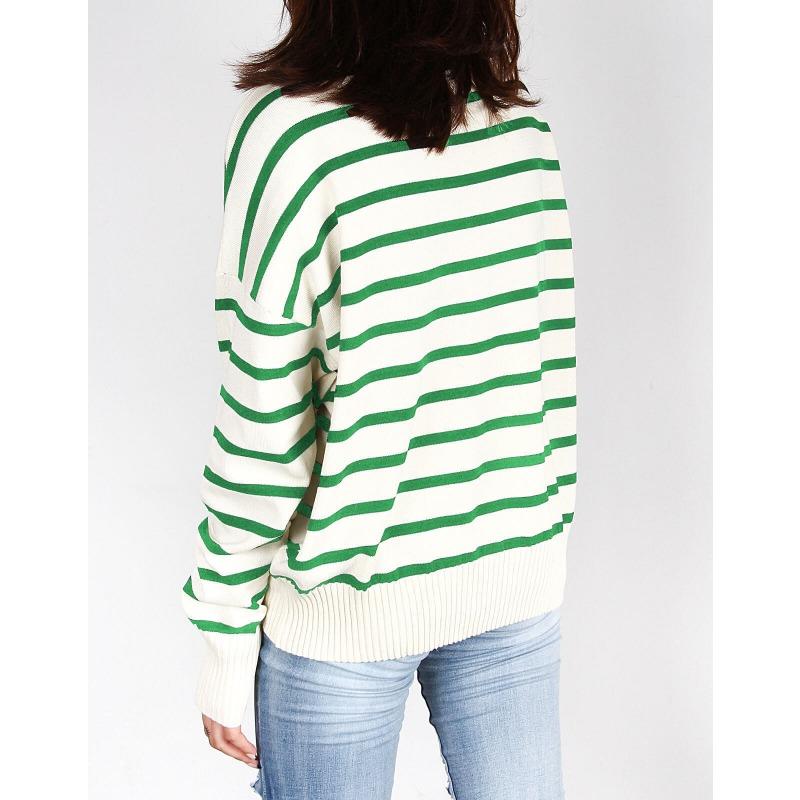 Осенне-зимний женский трикотажный ребристый топ с круглым вырезом, вязаный свитер в стиле пэчворк